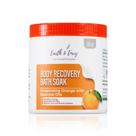 Earth & Envy® Body Recovery Bath Soak Invigorating Orange with Essential Oils